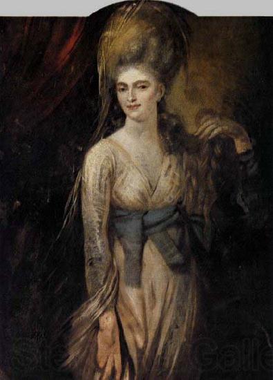Johann Heinrich Fuseli Portrait of a Young Woman Norge oil painting art
